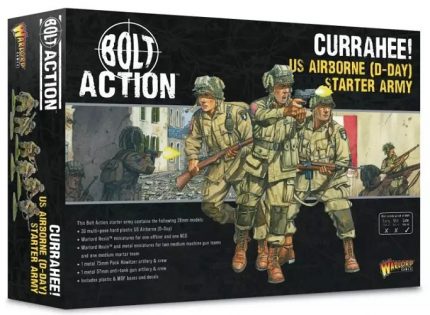 WARLORD GAMES 402613102 BOLT ACTION CURRAHEE! US AIRBORNE D-DAY STARTER ARMY
