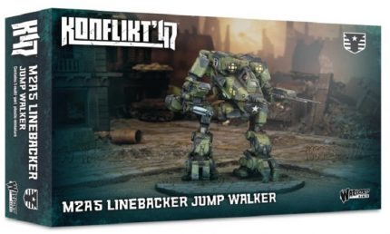 WARLORD GAMES 452010403 KONFLIKT'47 M2A5 LINEBACKER JUMP WALKER
