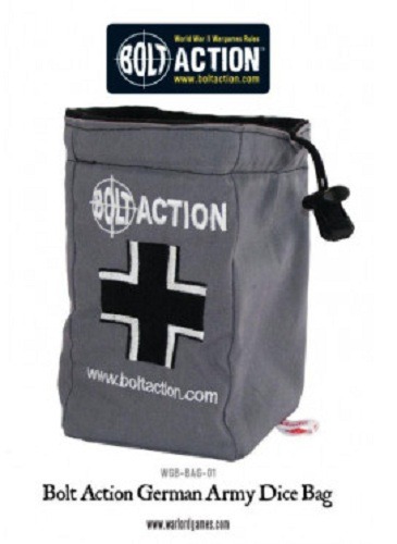 WARLORD GAMES WGB-BAG-01 BOLT ACTION GERMAN ARMY DICE BAG