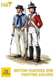 HAT 8325 BRITISH MARINES AND FIGHTING SAILORS