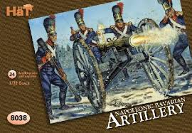 HAT 8038 NAPOLEONIC BAVARIAN ARTILLERY