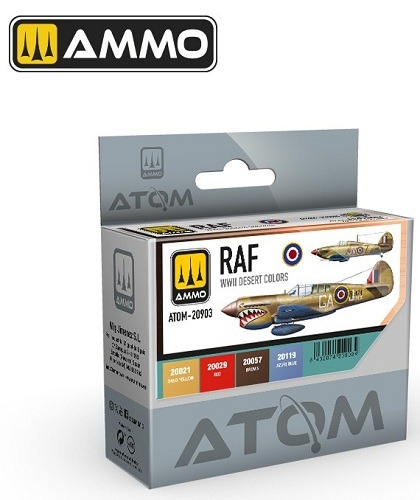 AMMO BY MIG JIMENEZ ATOM-20903 RAF WWII DESERT COLORS