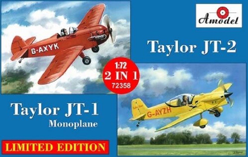 AMODEL 72358 TAYLOR JT-1 MONOPLANE TAYLOR JT-2
