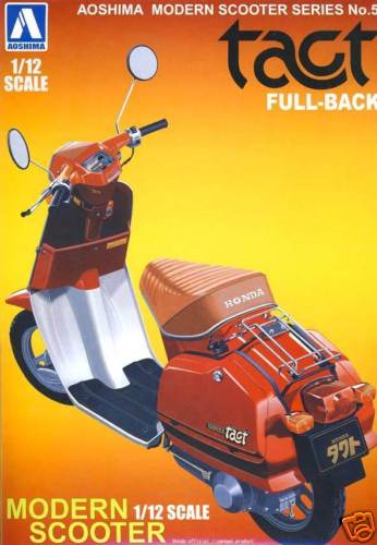 AOSHIMA 0037751 MODERN SCOOTER SERIES N°5 HONDA TACT FULL-BACK