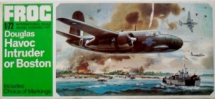 FROG F208 DOUGLAS HAVOC INTRUDER OR BOSTON