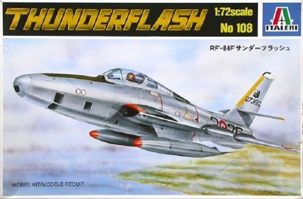 ITALERI 108 REPUBLIC RF-84F THUNDERFLASH