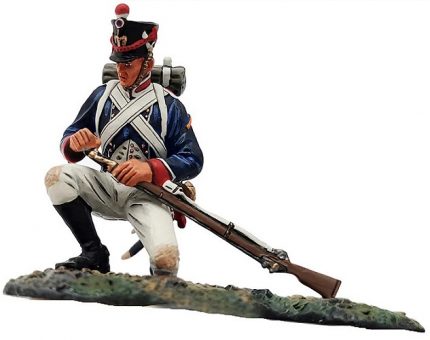 PATRIOT NA026 TIRAILLEUR SKIRMISHER OF THE YOUNG GUARD KNEELING LOADING