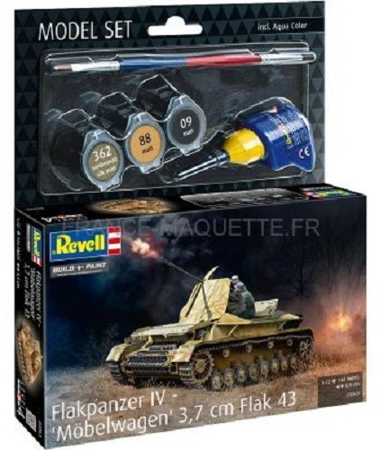 REVELL 63363 FLAKPANZER IV MOBELWAGEN 3.7 CM FLAK 43