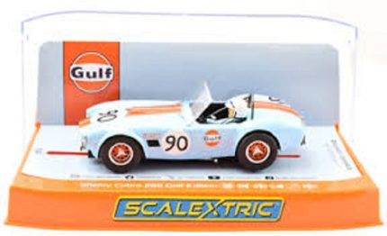 SCALEXTRIC C4509 SHELBY COBRA 289 GULF EDITION