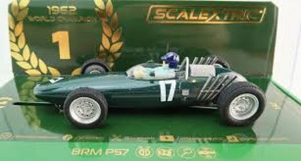 SCALEXTRIC C4536 BRM P57 WINNER DUTCH GP 1962 WORLD CHAMPION EDITION