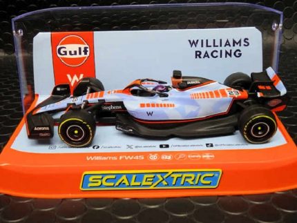 SCALEXTRIC C4559 WILLIAMS FW45 ALEXANDER ALBON 2023 GULF EDITION