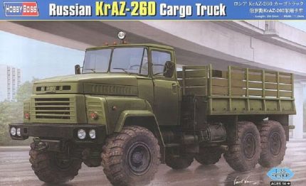 HOBBY BOSS 85510 RUSSIAN KRAZ-260 CARGO TRUCK