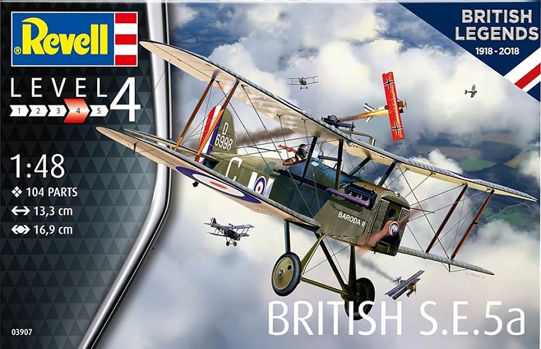 REVELL 03907 BRITISH S.E. 5A
