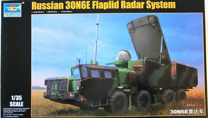 TRUMPETER 01043 RUSSIAN 30N6E FLAPLID RADAR SYSTEM