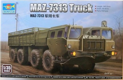 TRUMPETER 01050 MAZ-7313 TRUCK