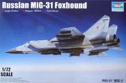 TRUMPETER 01679 MIG-31 FOXHOUND