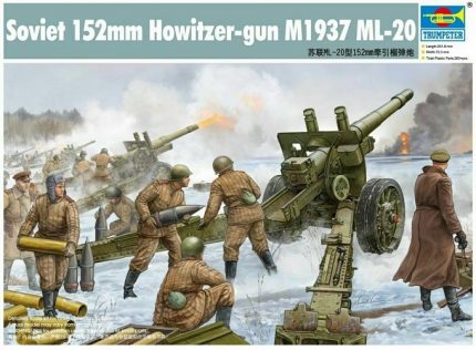 TRUMPETER 02315 SOVIET 152MM HOWITZER-GUN M1937 ML-20
