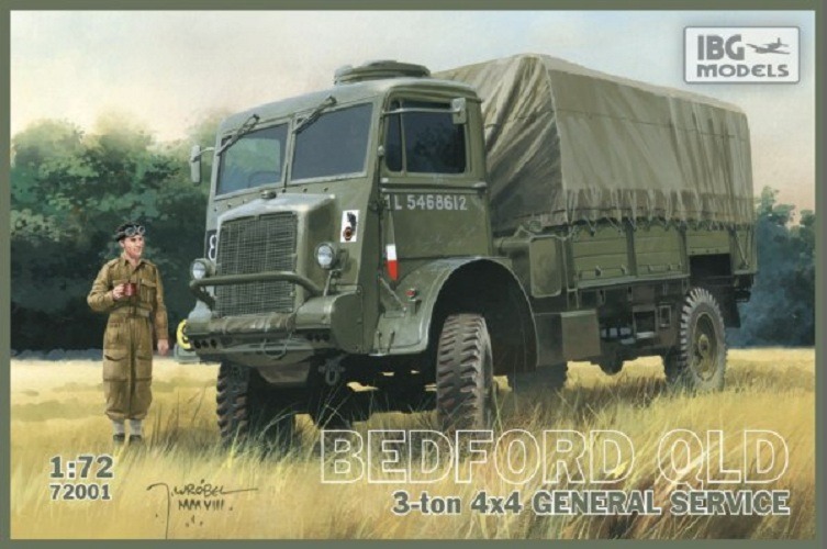 IBG MODELS 72001 BEDFORD QLD 3-TON 4*4 GENERAL SERVICE