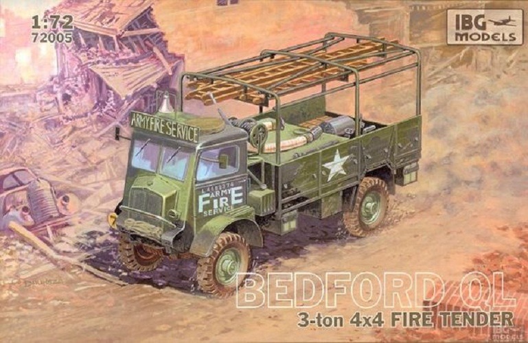IBG MODELS 72005 BEDFORD QL 3-TON 4*4 FIRE TENDER