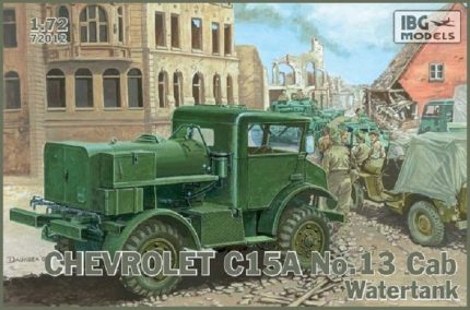 IBG MODELS 72012 CHEVROLET C15A NO.13 CAB WATERTANK