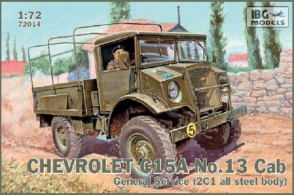 IBG MODELS 72014 CHEVROLET C15A NO.13 CAB GENERAL SERVICE 2C1 ALL STEEL BODY