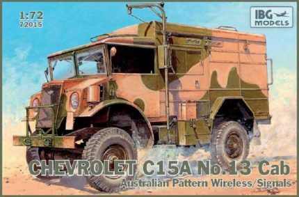 IBG MODELS 72015 CHEVROLET C15A NO.13 CAB AUSTRALIAN PATTERN WIRELESS/SIGNALS