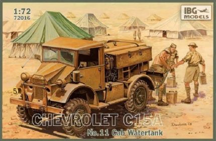 IBG MODELS 72016 CHEVROLET C15A NO.11 CAB WATERTANK