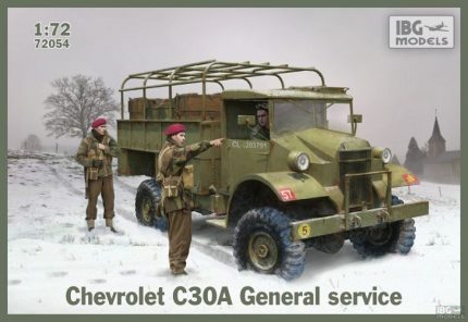 IBG MODELS 72054 CHEVROLET C30A GENERAL SERVICE STEEL BODY