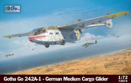 IBG MODELS 72573 GOTHA GO 242A-1 - GERMAN MEDIUM CARGO GLIDER