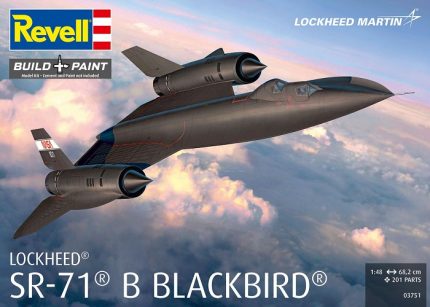 REVELL 03751 LOCKHEED SR-71 B BLACKBIRD