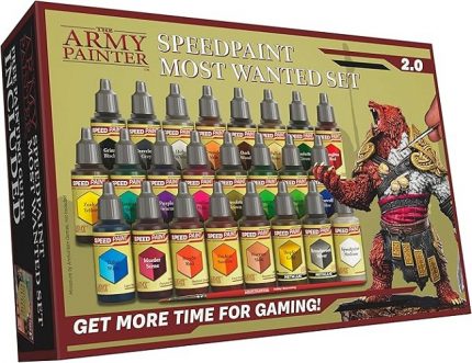 THE ARMY PAINTER WP8060 SPEEDPAINT MOST WANTED SET 2.0