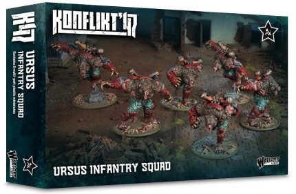 WARLORD GAMES 452010801 KONFLIKT'47 URSUS INFANTRY SQUAD