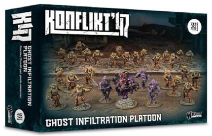 WARLORD GAMES 452011208 KONFLIKT'47 GHOST INFILTRATION PLATOON