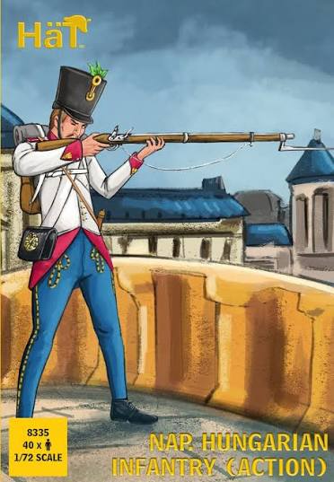 HAT 8335 NAPOLEONIC HUNGARIAN INFANTRY (ACTION)