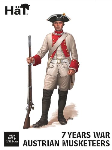 HAT 9329 7 YEARS WAR AUSTRIAN MUSKETEERS