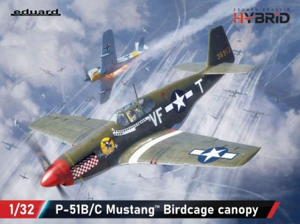 EDUARD 932012 P-51B/C MUSTANG BIRDCAGE CANOPY