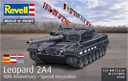 REVELL 03368 LEOPARD 2A4 40TH ANNIVERSARY - SPECIAL DECORATION