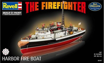 REVELL 05197 THE FIREFIGHTER HARBOR FIRE BOAT