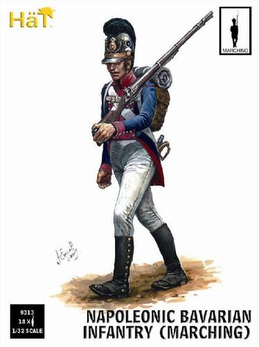 HAT 9313 NAPOLEONIC BAVARIAN INFANTRY (ACTION)