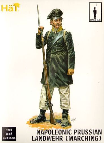 HAT 9323 NAPOLEONIC PRUSSIAN LANDWEHR (MARCHING)