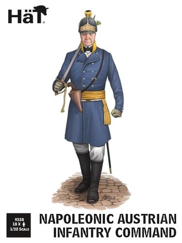 HAT 9328 NAPOLEONIC AUSTRIAN INFANTRY COMMAND