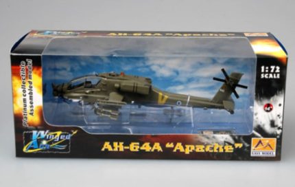 EASY MODEL 37027 AH 64A APACHE ISRAEL AIR FORCE N 941 WINGED ACE