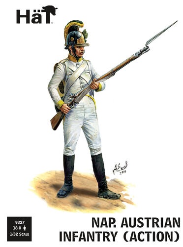 HAT 9327 NAP. AUSTRIAN INFANTRY (ACTION)