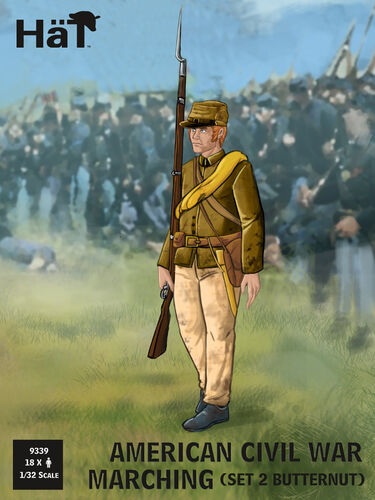 HAT 9339 AMERICAN CIVIL WAR MARCHING (SET 2 BUTTERNUT)