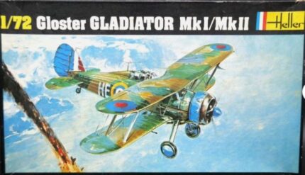 HELLER 270 GLOSTER GLADIATOR MK I MK II