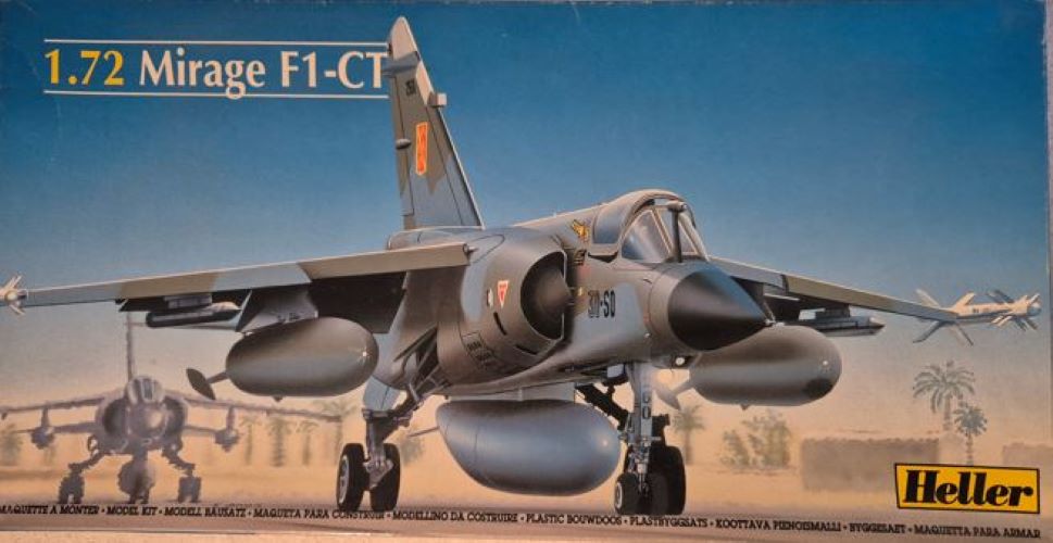 HELLER 80316 MIRAGE F1 CT