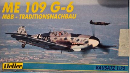 HELLER 80206  MESSERSCHMITT ME 109 G6 MBB TRADITIONSNACHBAU