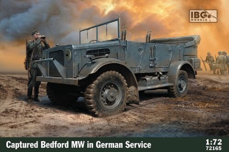 IBG MODELS 72165 CAPTURED BEDFORD MW IN GERMAN SERVICE