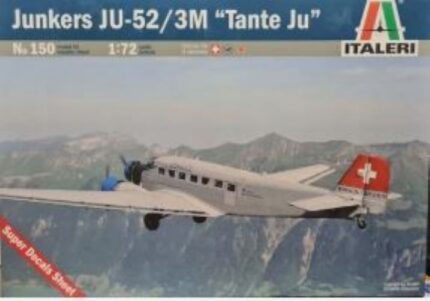 ITALERI 150 JUNKERS JU-52/3M  TANTE JU