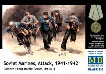 MB 35153 SOVIET MARINES ATTACK 1941-1942 Eastern front battle series N 3